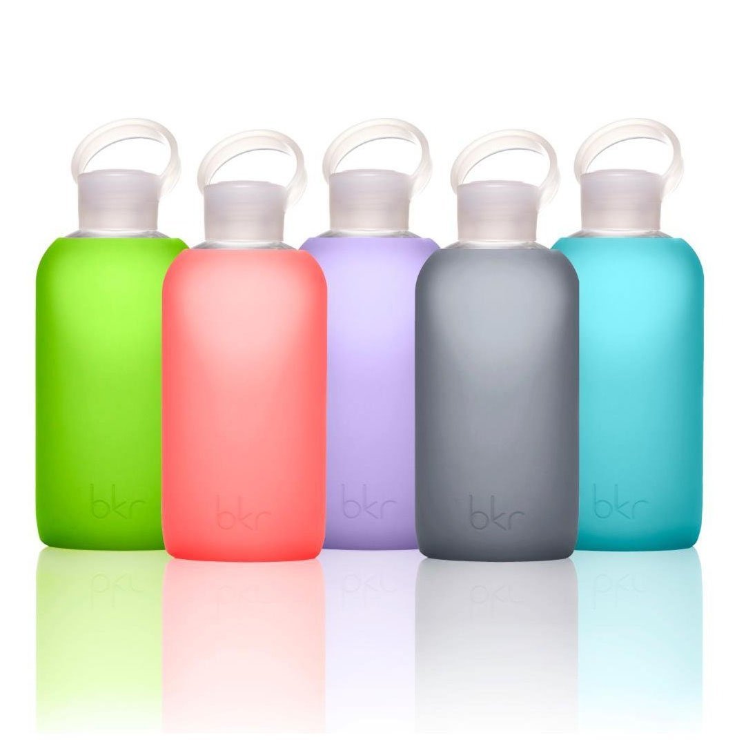 bkr - stylish glass water bottle