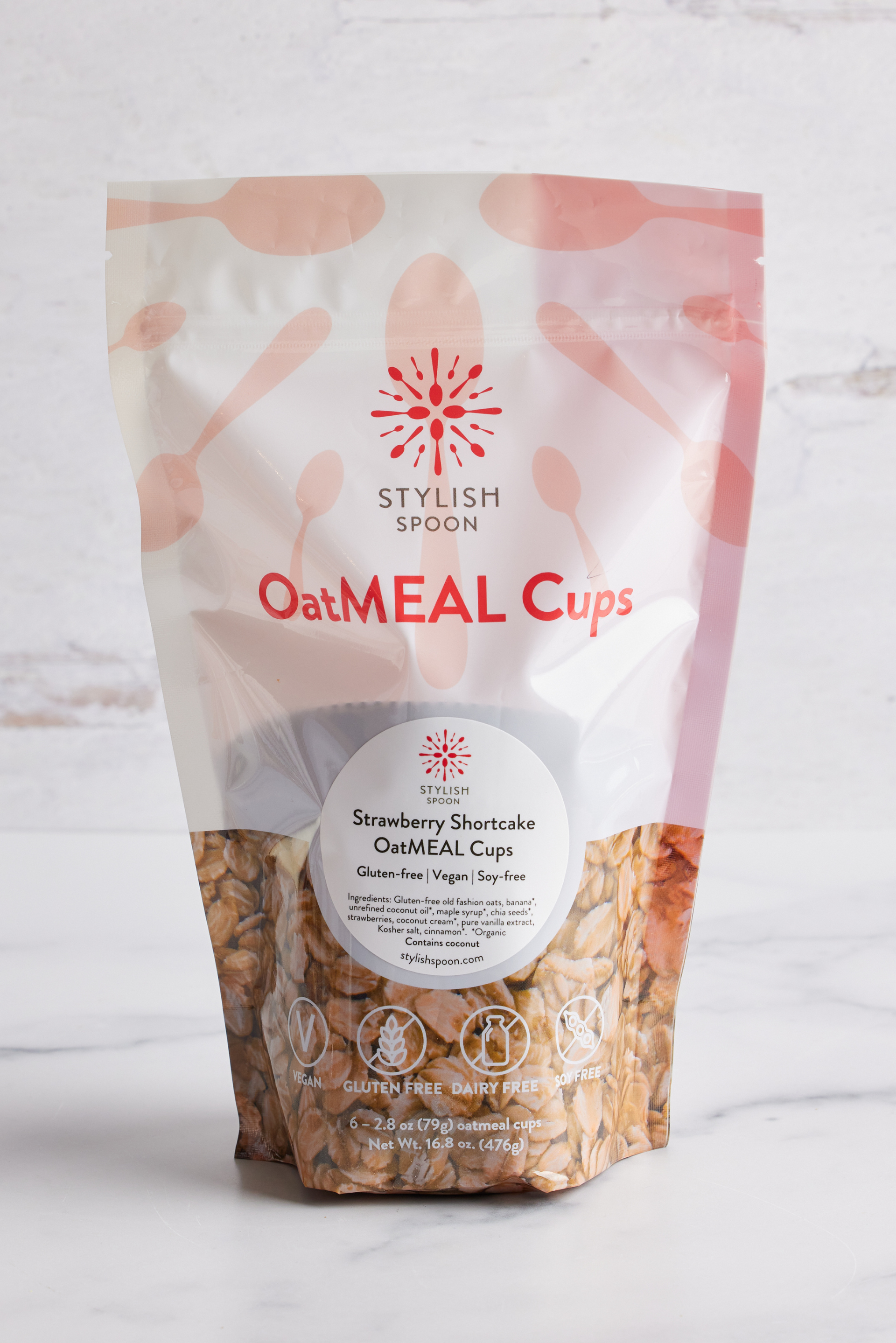 Strawberry Shortcake OatMEAL Cups