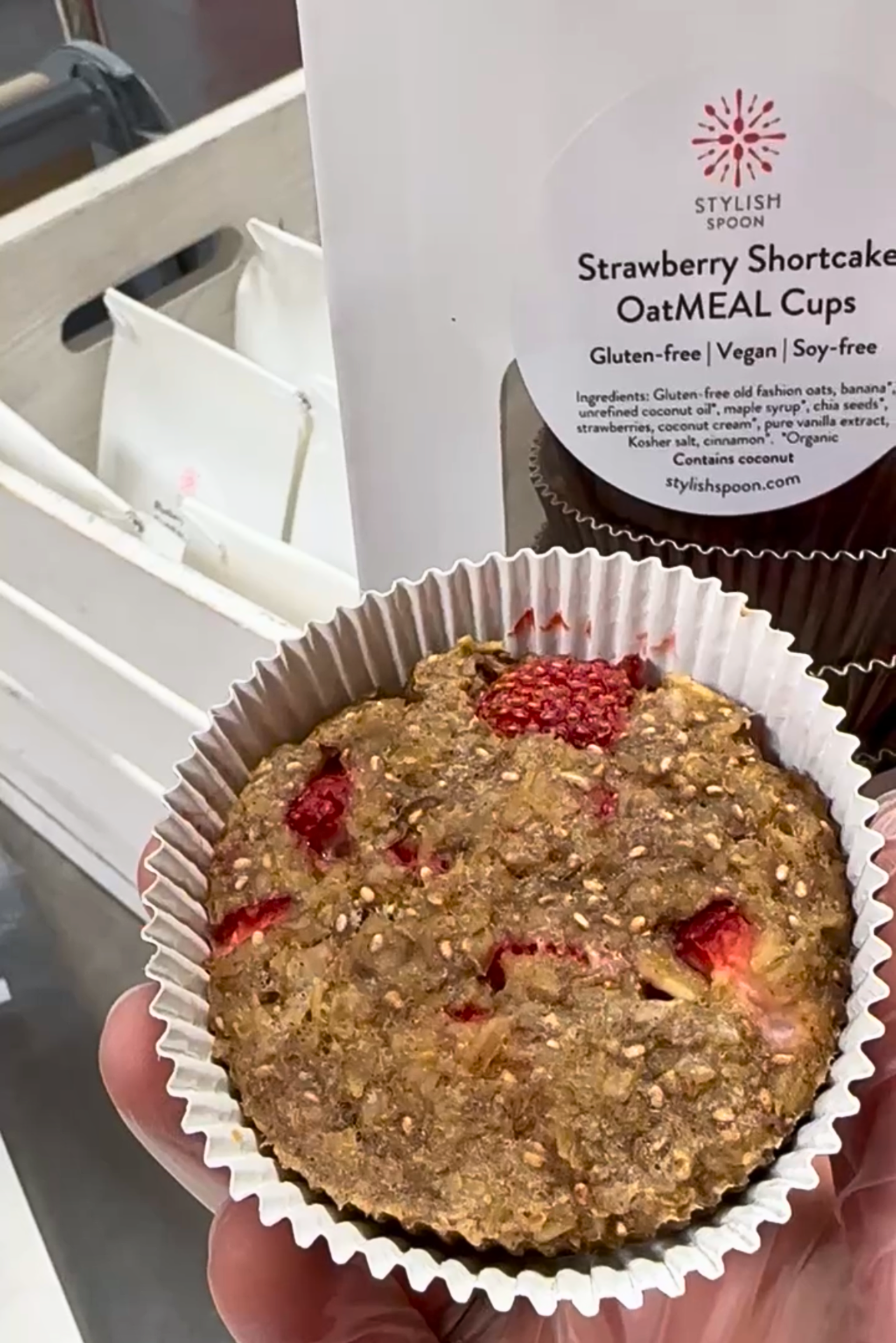 Strawberry Shortcake OatMEAL Cups