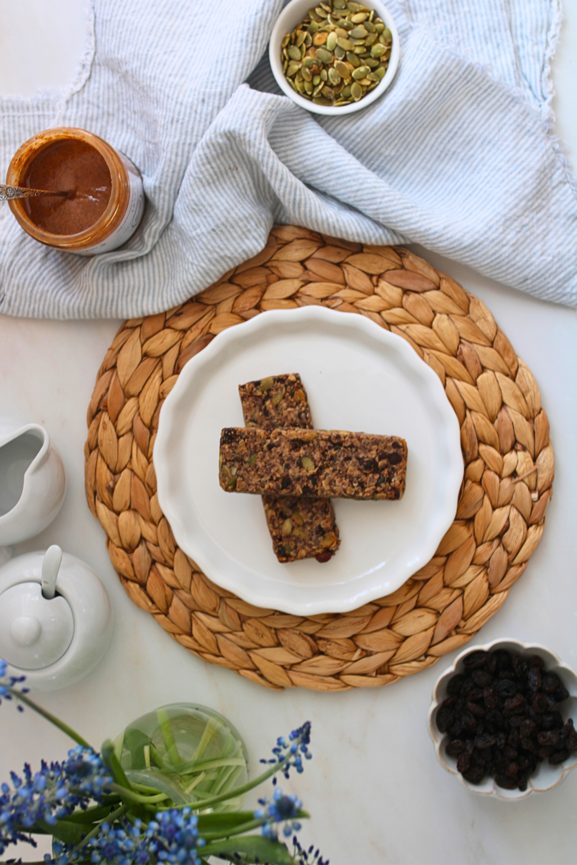 Trail Mix Bars Stylish Spoon