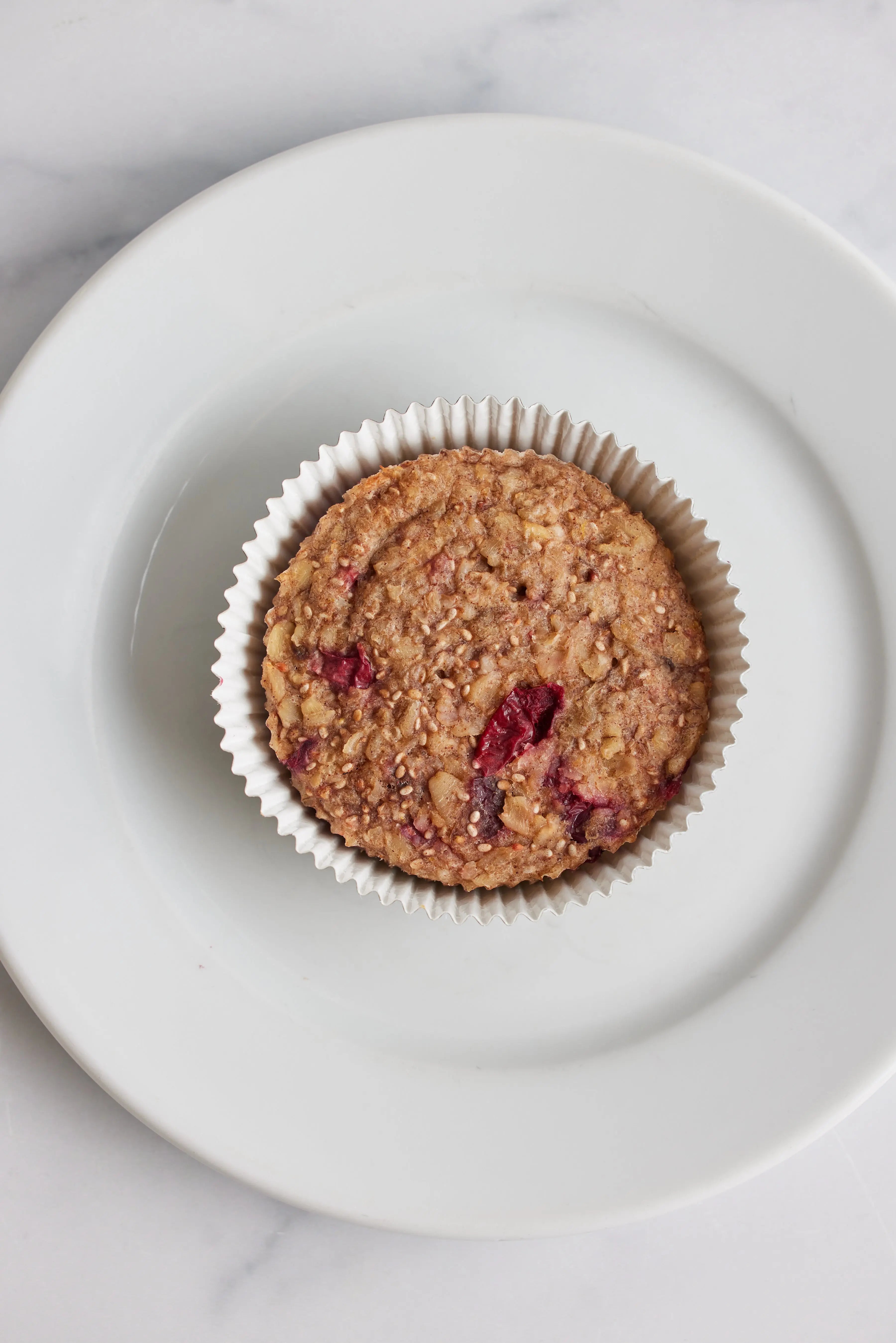 Cranberry + Orange OatMEAL Cups Stylish Spoon