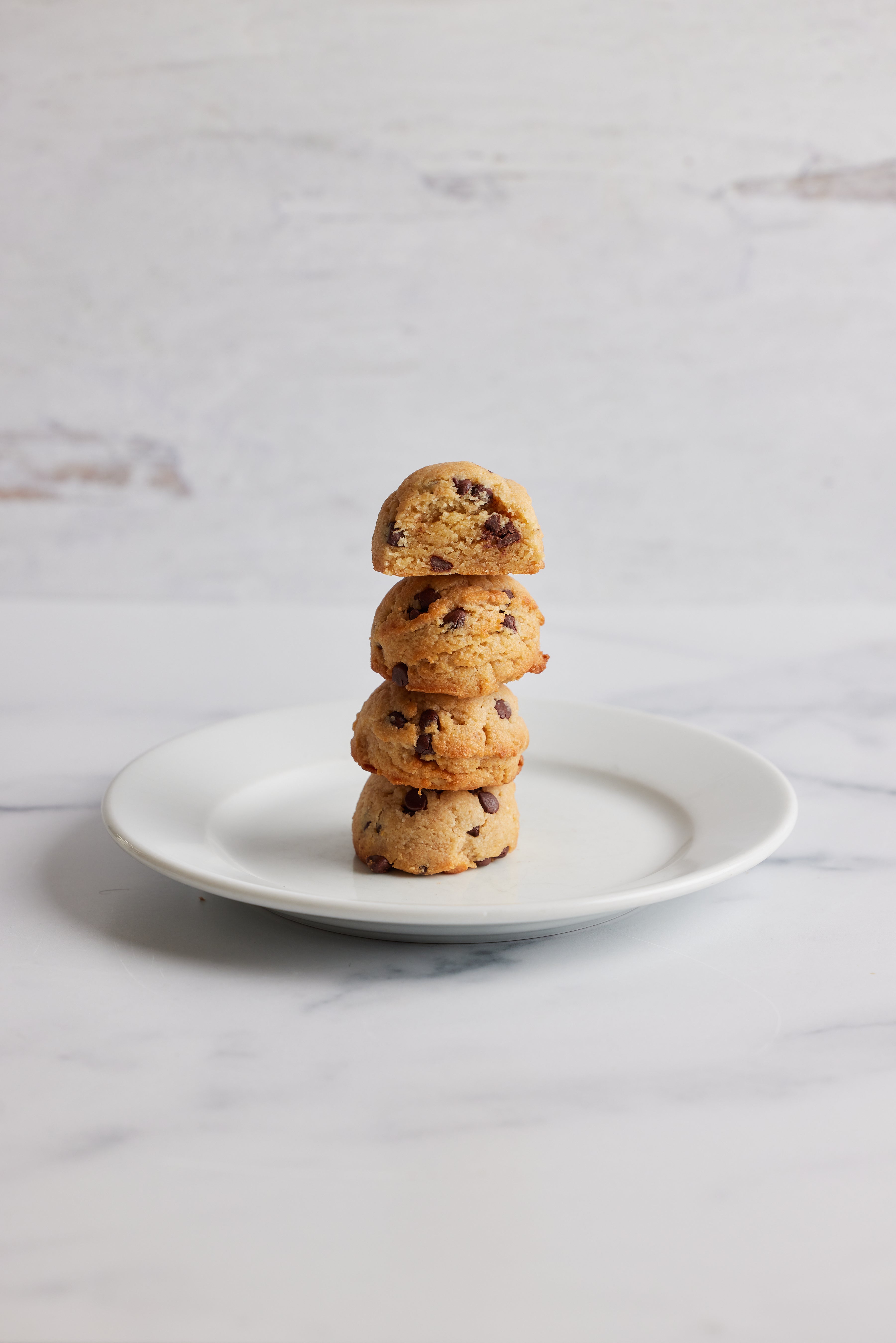 Chocolate Chip Cookie Bites Stylish Spoon