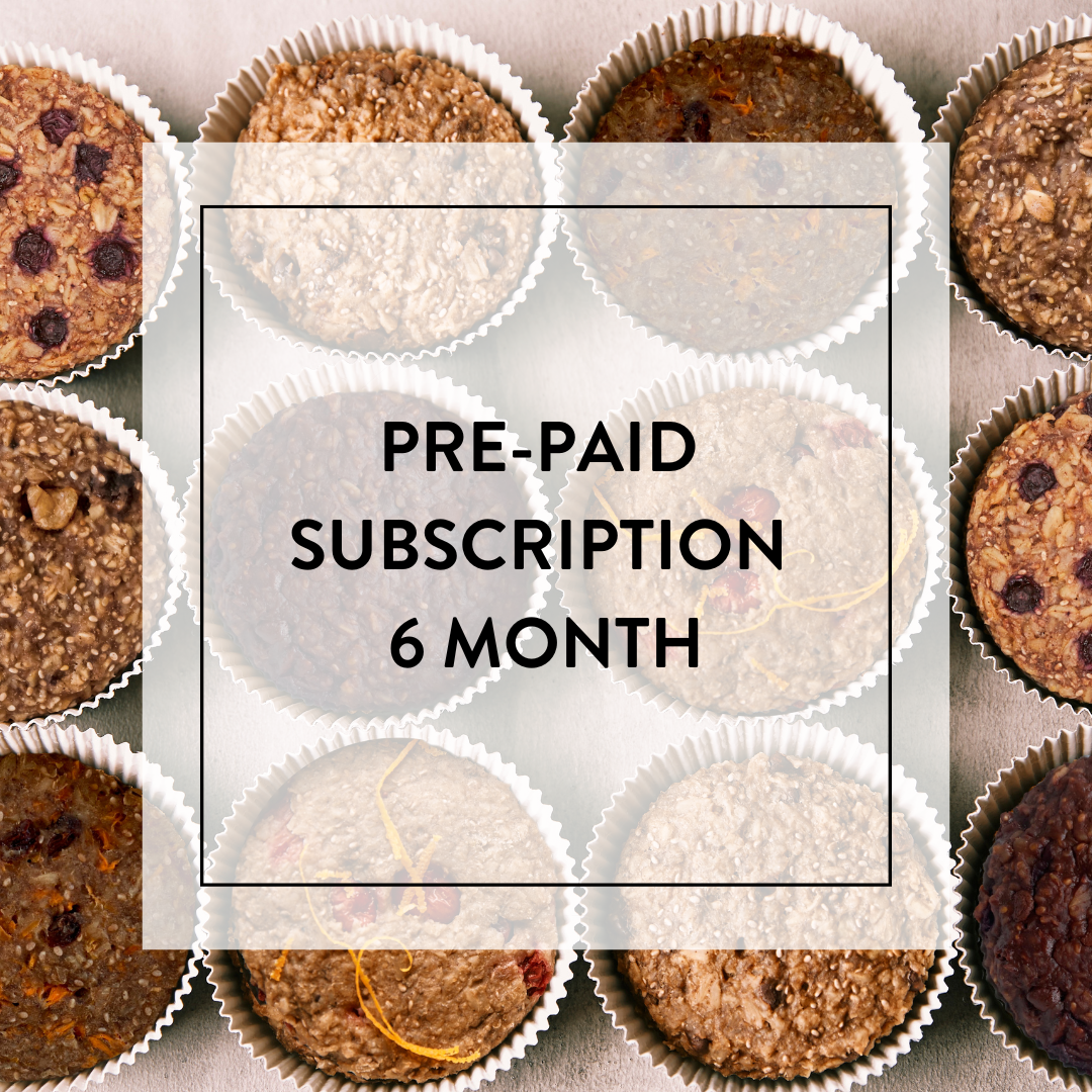 Gift: OatMEAL Cup Subscription - 6 month Stylish Spoon