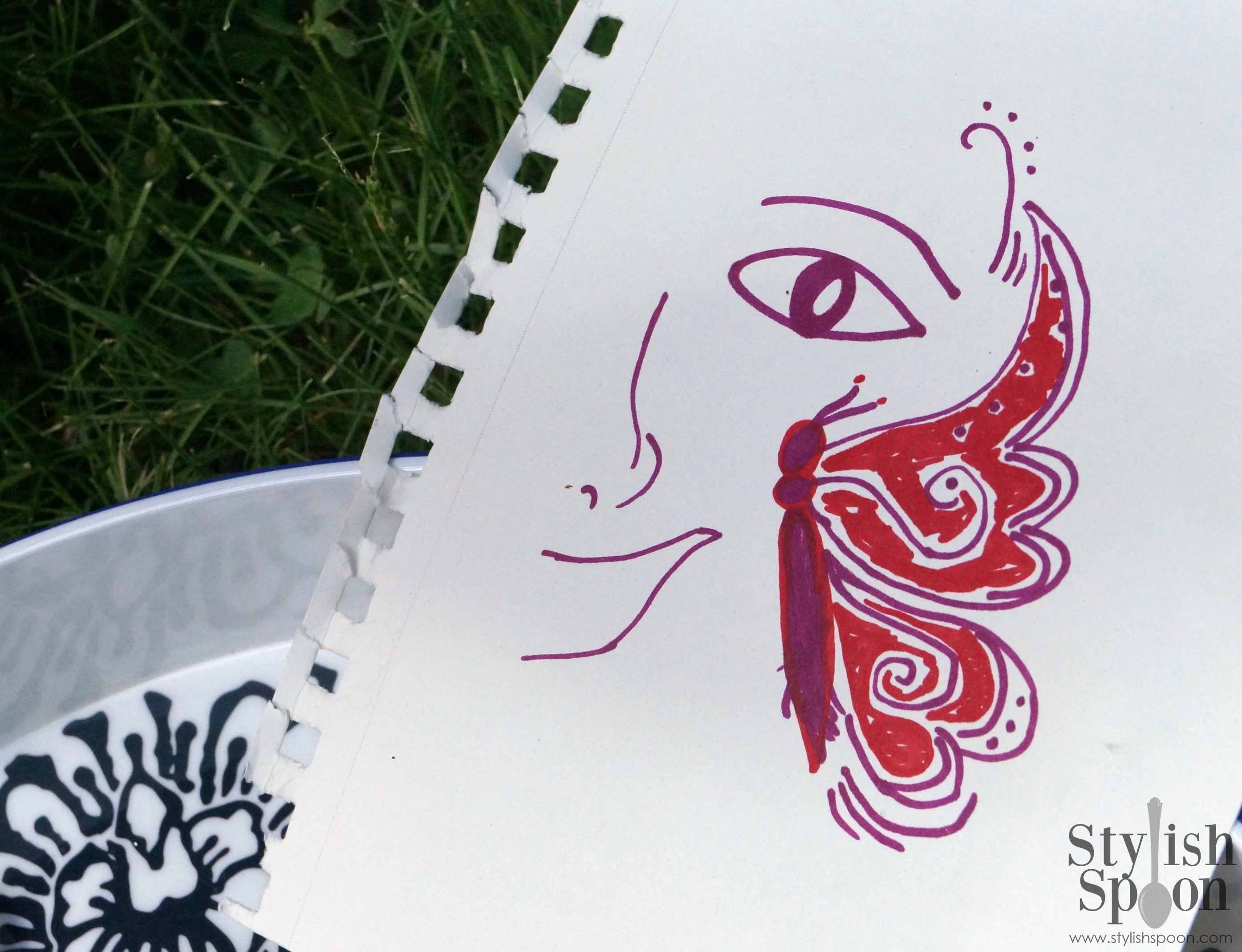 em-DIY-em-Butterfly-Face-Painting-How-To-free-printable-template Stylish Spoon