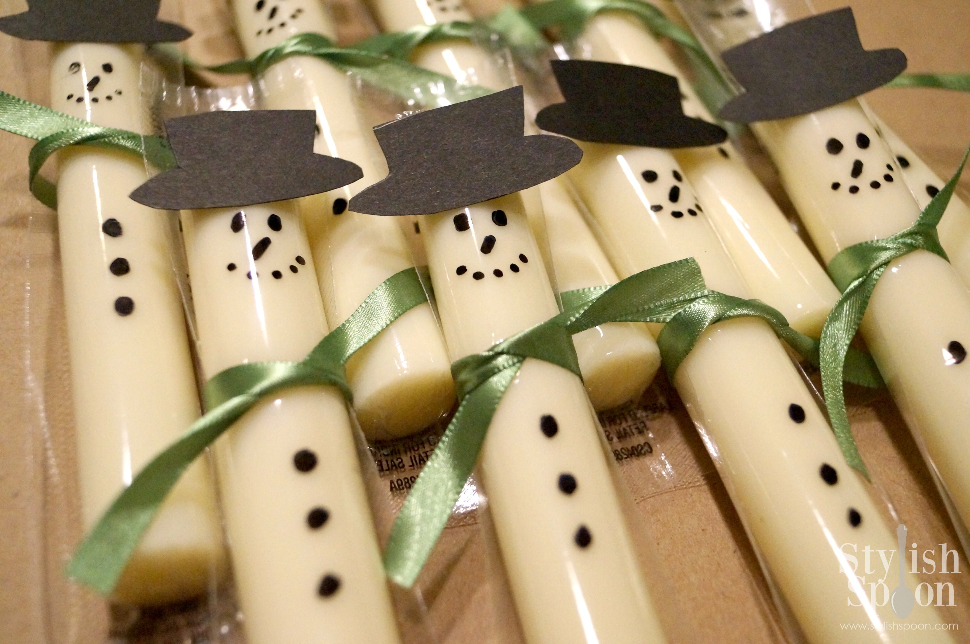 Kid Food :: Snowman Cheese Stick Snacks – Stylish Spoon