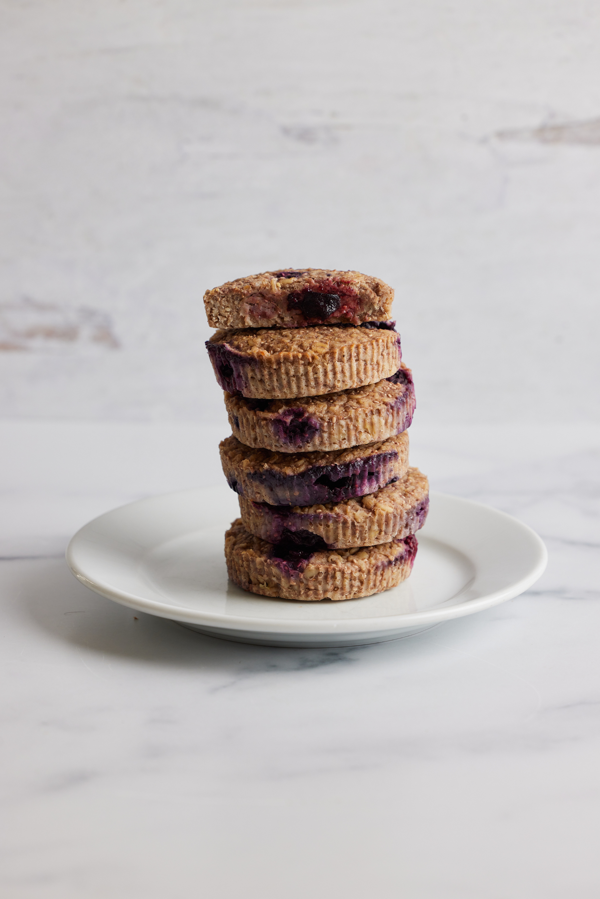 Lemon Blueberry OatMEAL Cups