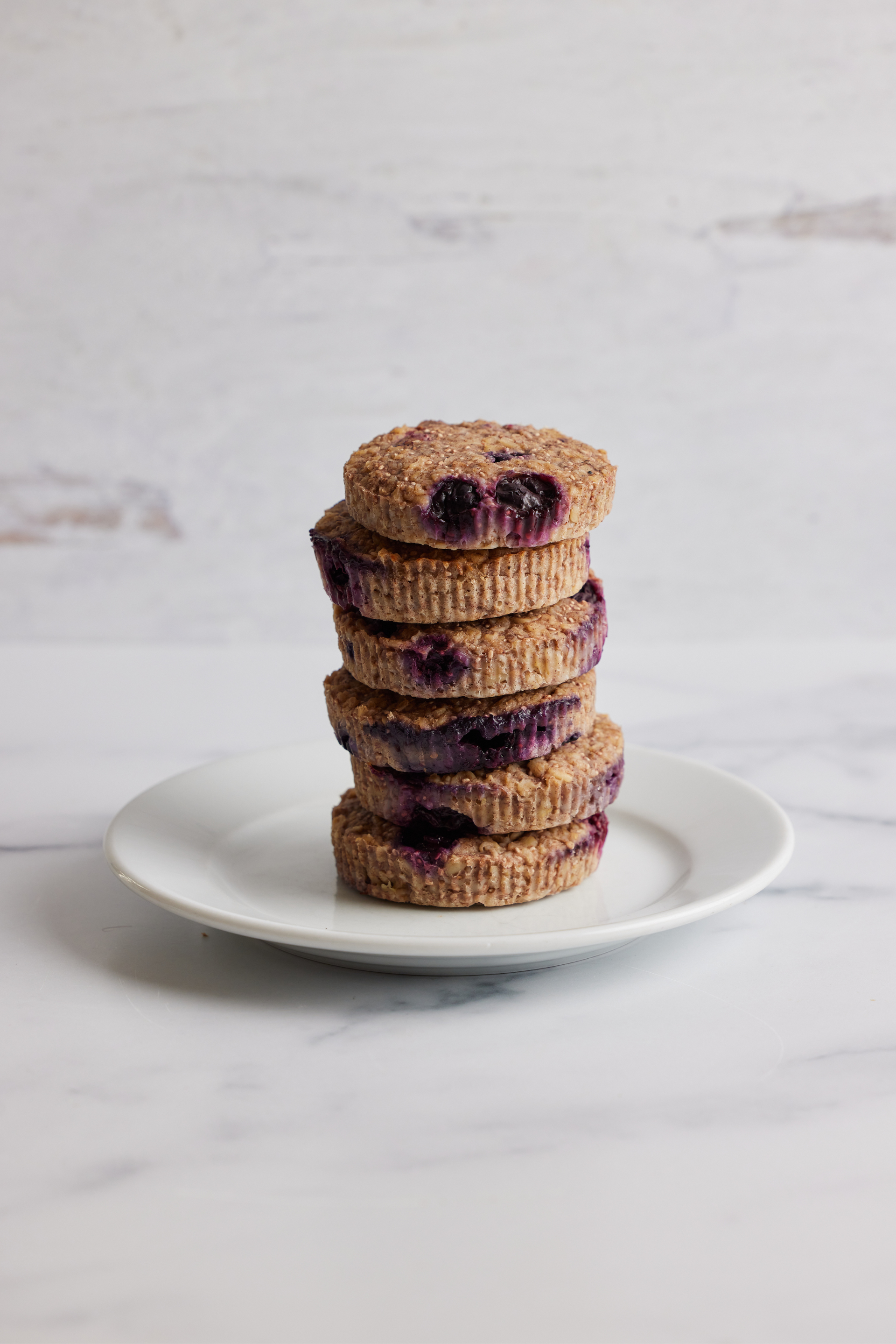 Lemon Blueberry OatMEAL Cups